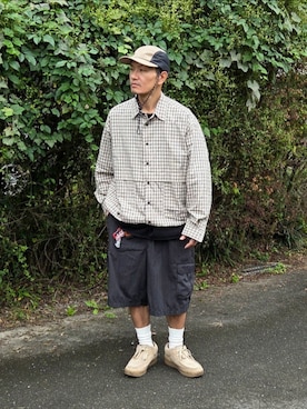 「アイテム（帽子）」を使った、Kentaさん（メンズ・172cm）の秋コーディネート