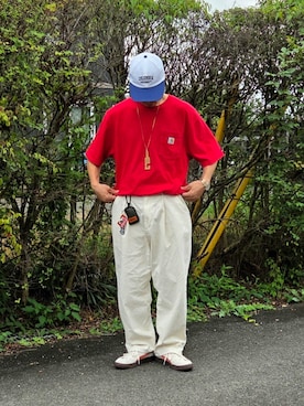 「アイテム（パンツ）」を使った、Kentaさん（メンズ・172cm・40代）の夏コーディネート