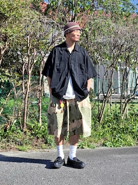 「GUCCI（グッチ）のアイテム」を使った、Kentaさん（メンズ・172cm）の春コーディネート
