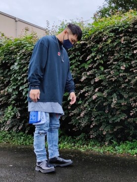 バンダナ スカーフを使った ストリート のメンズ人気ファッションコーディネート 年齢 35歳 39歳 Wear