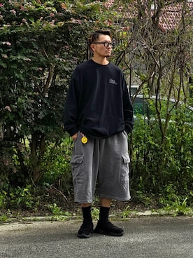 「SMELLY（スメリー）のアイテム」を使った、Kentaさん（メンズ・172cm）の秋コーディネート