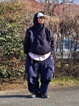 「CIAOPANIC TYPY（チャオパニックティピー）のアイテム（帽子）」を使った、Kentaさん（メンズ・172cm）の春コーディネート