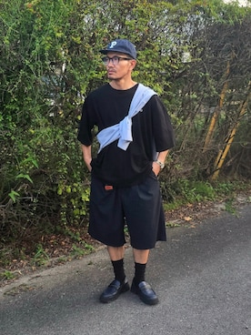「アイテム（シューズ）」を使った、Kentaさん（メンズ・172cm・40代）の夏コーディネート