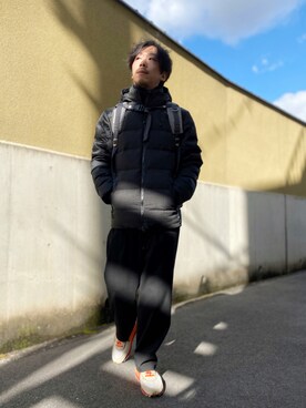 シューズ オレンジ系 を使った スポーツミックス のメンズ人気ファッションコーディネート Wear