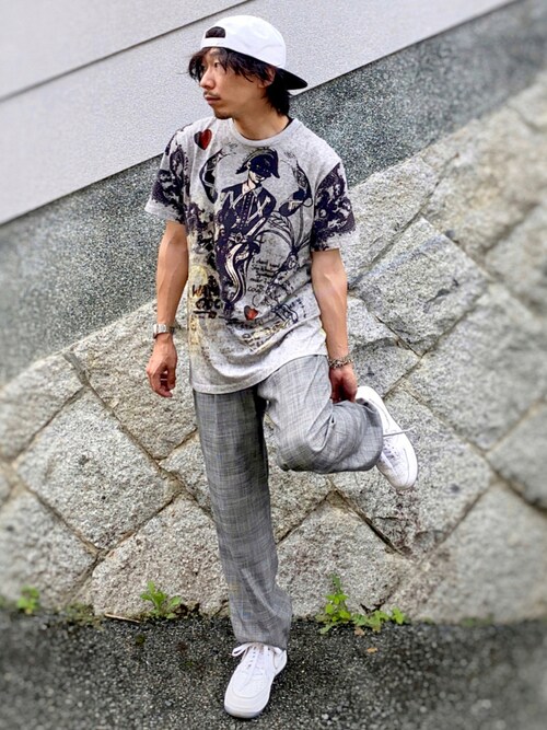 ちゃんまつ Etroのtシャツ カットソーを使ったコーディネート Wear