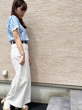 れいなさん（レディース・159cm）の夏コーディネート
