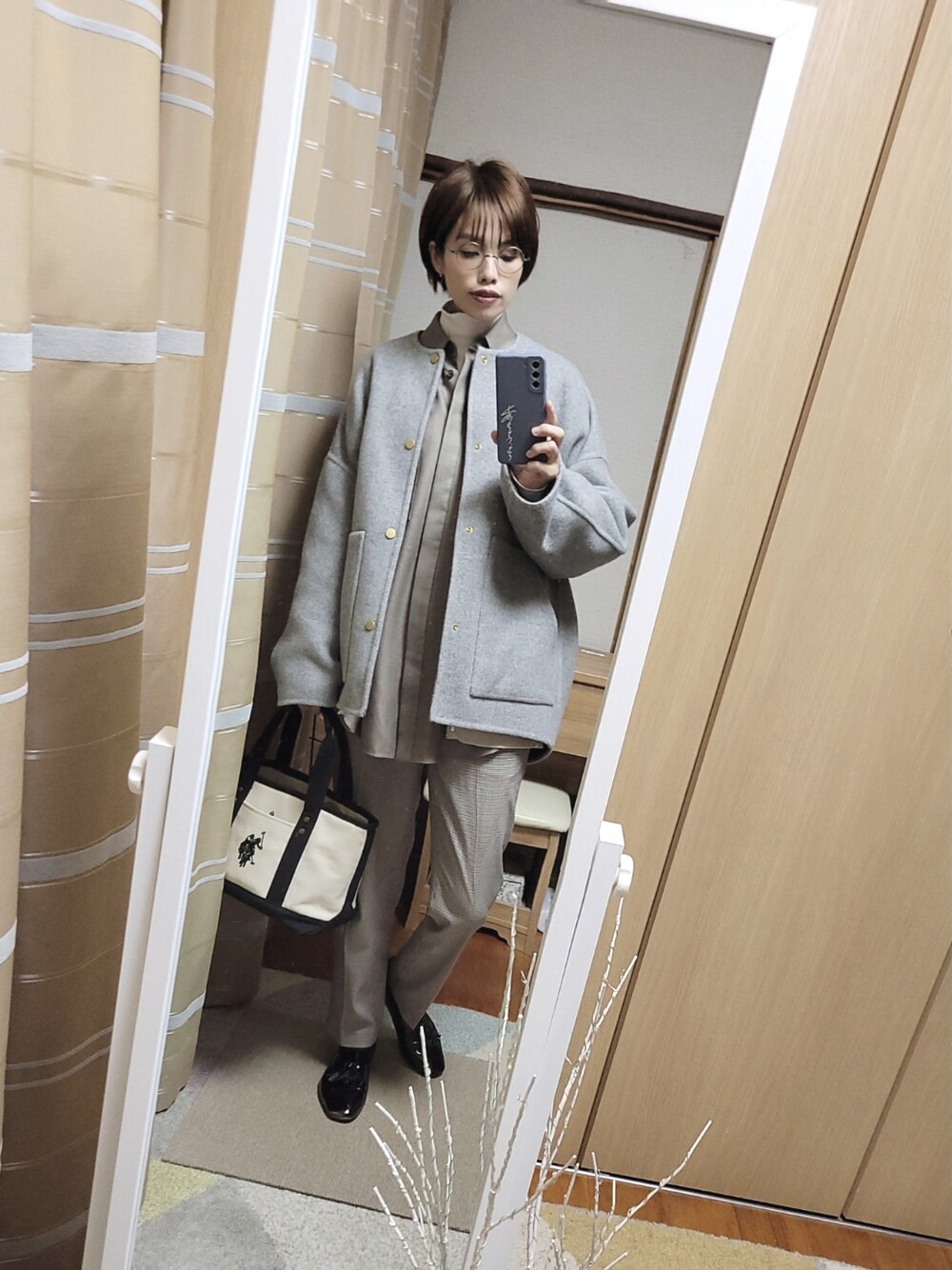 MM23 ＭＸ83cm【新品未使用】 UNIQLO（ユニクロ）の「EZYアンクルパンツ（タッターソール・丈標準66