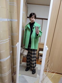 タグ付き♡Ballsey ウールビーバーメルトン ビッグカラーコート 36 S 1706328118.jpg