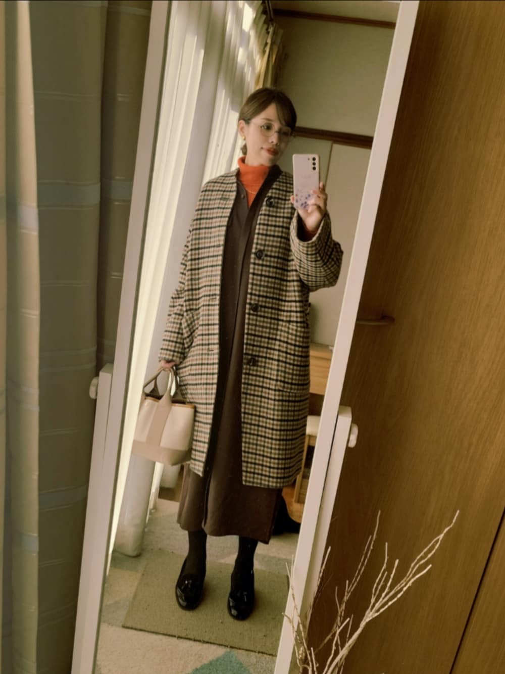 UNITED ARROWSのアイテムを使った「チェックコート」の人気