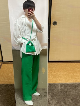 「SHOOP （シュープ）のアイテム（アクセサリー）」を使った、ryomaさん（メンズ・169cm）の夏コーディネート