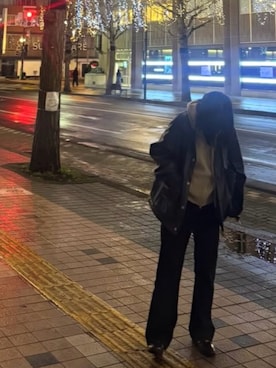 「SHEPP（シープ）のアイテム」を使った、ntkst17さん（レディース・157cm）の冬コーディネート