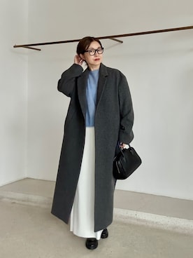 「アイテム（ピアス（両耳用））」を使った、wg_sato(Whim Gazette AOYAMA)さん（レディース・156cm）の冬コーディネート