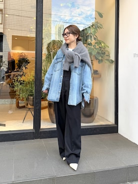 「アイテム（パンプス）」を使った、wg_sato(Whim Gazette AOYAMA)さん（レディース・156cm）の秋コーディネート