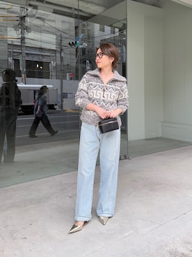 「カウチン」｜wg_sato(Whim Gazette AOYAMA)さん（レディース・156cm）の秋コーディネート