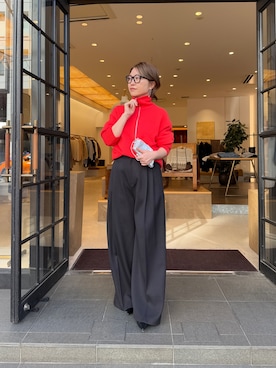 「アイテム（パンプス）」を使った、wg_sato(Whim Gazette AOYAMA)さん（レディース・156cm）の秋コーディネート