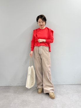 「アイテム（ピアス（両耳用））」を使った、wg_sato(Whim Gazette AOYAMA)さん（レディース・156cm）の秋コーディネート