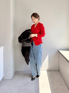 「アイテム（その他アウター）」を使った、wg_sato(Whim Gazette AOYAMA)さん（レディース・156cm）の秋コーディネート