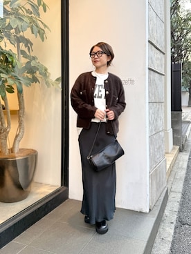 wg_sato(Whim Gazette AOYAMA)さん(レディース・156cm)の秋コーディネート