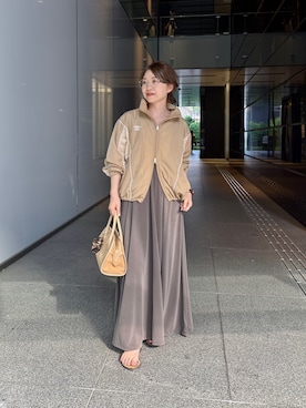 「UMBRO（アンブロ）のアイテム」を使った、wg_sato(Whim Gazette AOYAMA)さん（レディース・156cm）の夏コーディネート