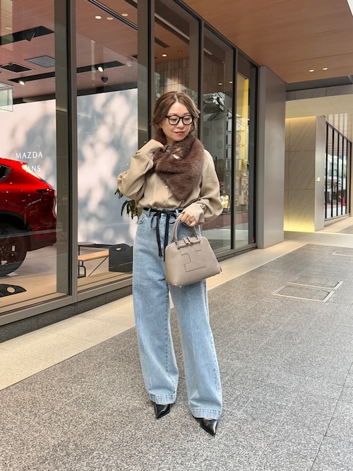 センタープレスデニムパンツ（デニムパンツ）｜Whim Gazette（ウィム