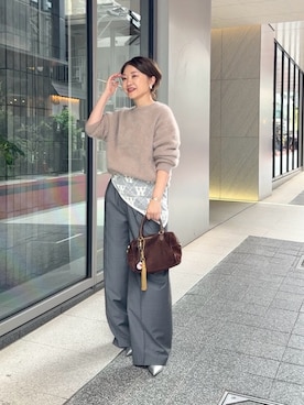 wg_sato(Whim Gazette AOYAMA)さん（レディース・156cm）の秋コーディネート