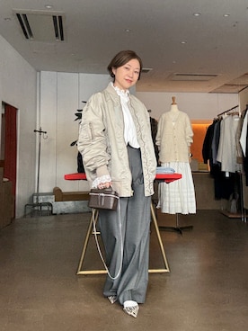 wg_sato(Whim Gazette AOYAMA)さん（レディース・156cm）の冬コーディネート