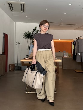 wg_sato(Whim Gazette AOYAMA)さん（レディース・156cm）の夏コーディネート
