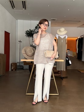 wg_sato(Whim Gazette AOYAMA)さん(レディース・156cm)の夏コーディネート