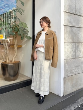 「スカートコーデ」｜wg_sato(Whim Gazette AOYAMA)さん（レディース・156cm）の冬コーディネート