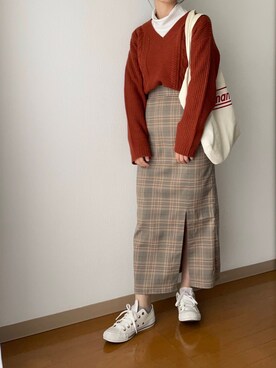 Reiさん(レディース・155cm)の秋コーディネート