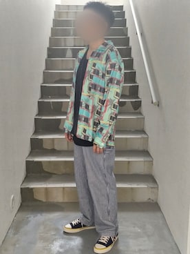 Qちゃんさん（メンズ・157cm）の夏コーディネート