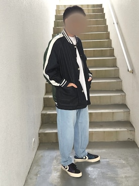 Qちゃんさん（メンズ・157cm）の冬コーディネート