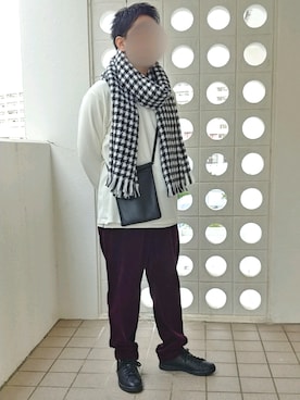 Qちゃんさん（メンズ・157cm）の冬コーディネート