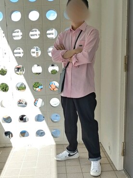 Qちゃんさん（メンズ・157cm）の冬コーディネート