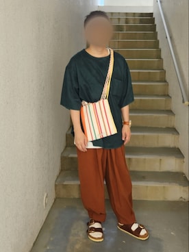 Qちゃんさん(メンズ・157cm)の春コーディネート