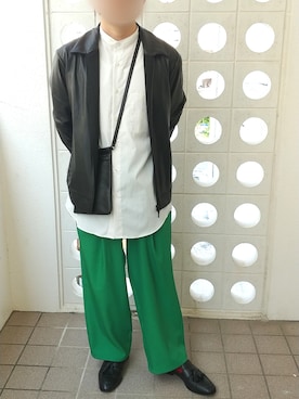 Qちゃんさん（メンズ・157cm）の春コーディネート