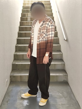 Qちゃんさん(メンズ・157cm)の秋コーディネート