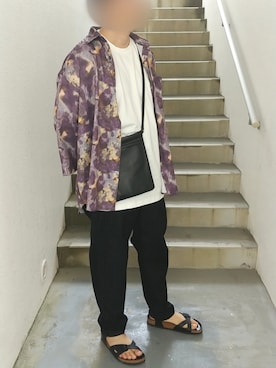 Qちゃんさん（メンズ・157cm）の春コーディネート