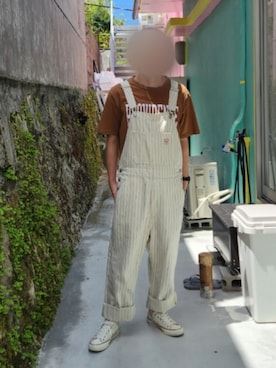 「COMME　CA COMMUNE（コムサコミューン）のアイテム」を使った、Qちゃんさん（メンズ・157cm）の夏コーディネート
