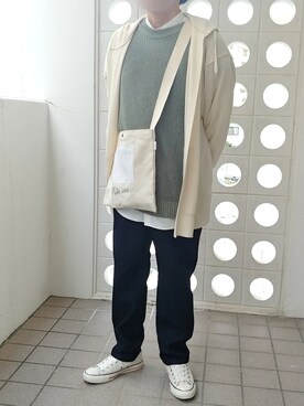 Qちゃんさん（メンズ・157cm）の冬コーディネート