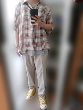 Qちゃんさん（メンズ・157cm）の夏コーディネート