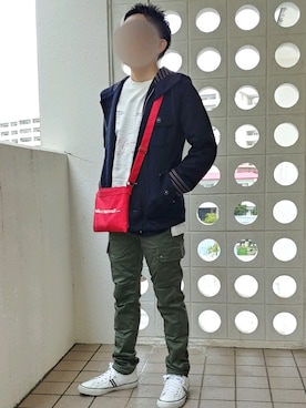 Qちゃんさん(メンズ・157cm)の冬コーディネート
