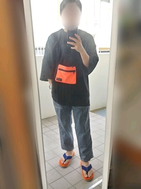 Qちゃんさん（メンズ・157cm）の夏コーディネート