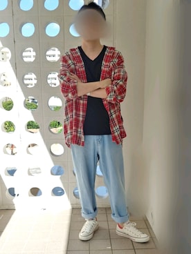 Qちゃんさん（メンズ・157cm）の秋コーディネート