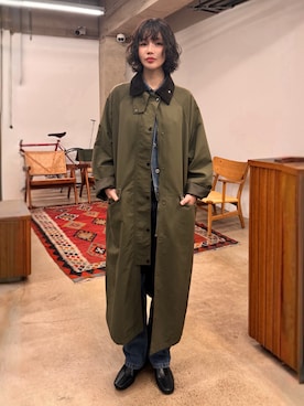 「Java（ジャバ）のアイテム」を使った、mizota yayoiさん（レディース・162cm）の冬コーディネート