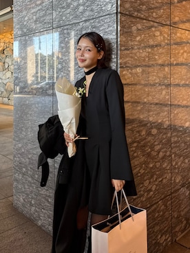 「オトナカジュアル」｜「アイテム（ワンピース/ドレス）」を使った、mizota yayoiさん（レディース・162cm）の秋コーディネート