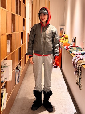 「Dedes（デデス）のアイテム」を使った、mizota yayoiさん（レディース・162cm）の冬コーディネート