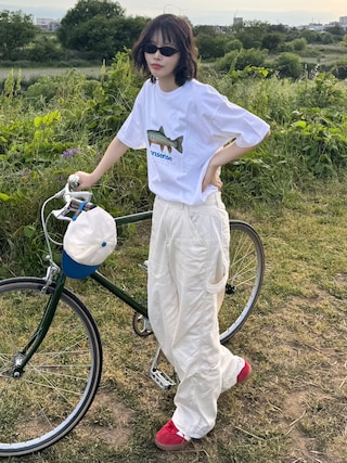 「adidas Originals(アディダスオリジナルス)の<adidas Originals>GAZELLE INDOOR/スニーカー(スニーカー)」を使った、mizota yayoiさん(レディース・163cm)の春コーディネート