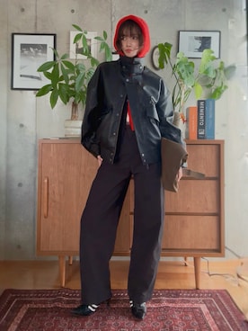 mizota yayoiさん（レディース・162cm）の冬コーディネート