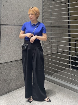 「ポシェット」｜ponnuさん（レディース・154cm）の夏コーディネート